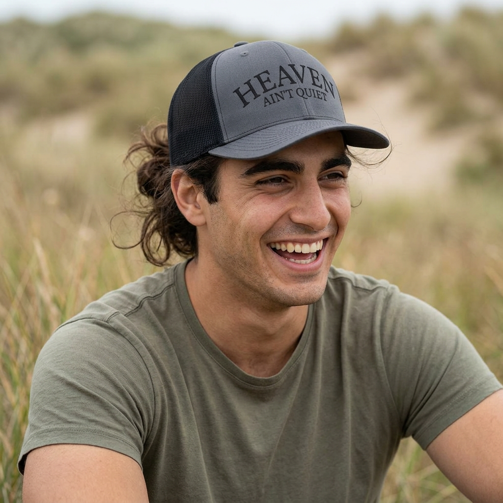"Heaven Ain't Quiet" hat