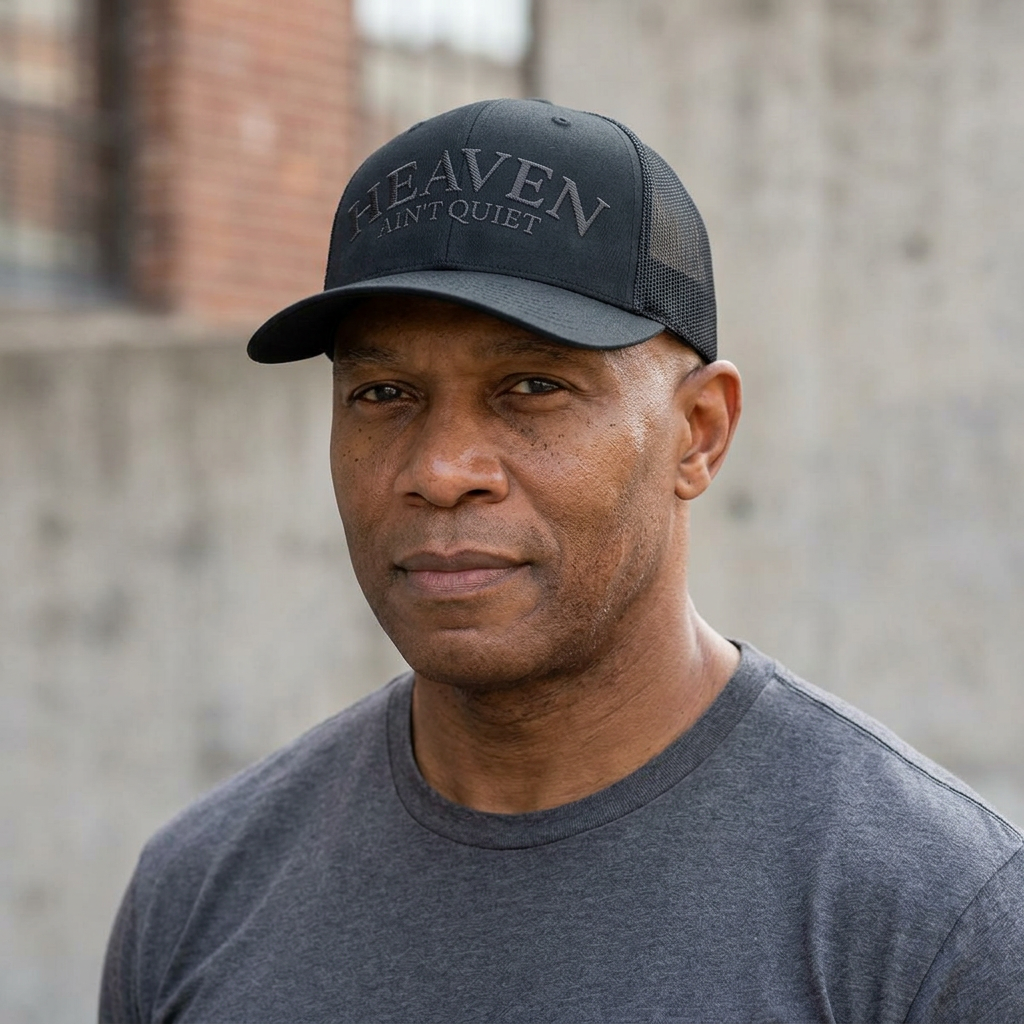 "Heaven Ain't Quiet" hat